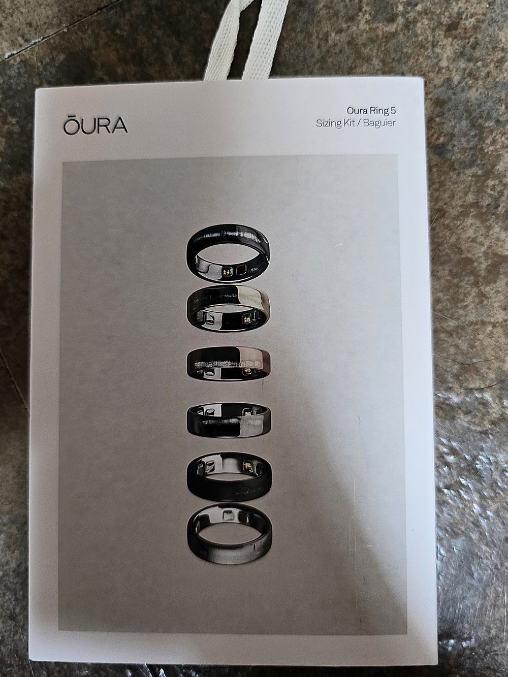 New Oura Ring 5 Sizing Kit for Finger Activity Tracker (Ring Sold Separately)